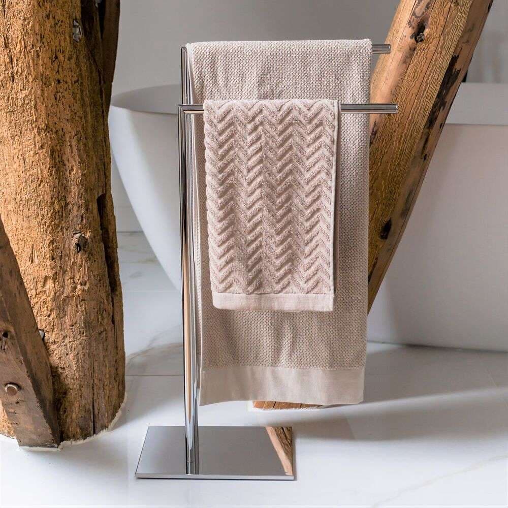 Καλόγερος 2 Θέσεων Sealskin Tube 362383218 Χρώμιο 46x20x81cm - 7