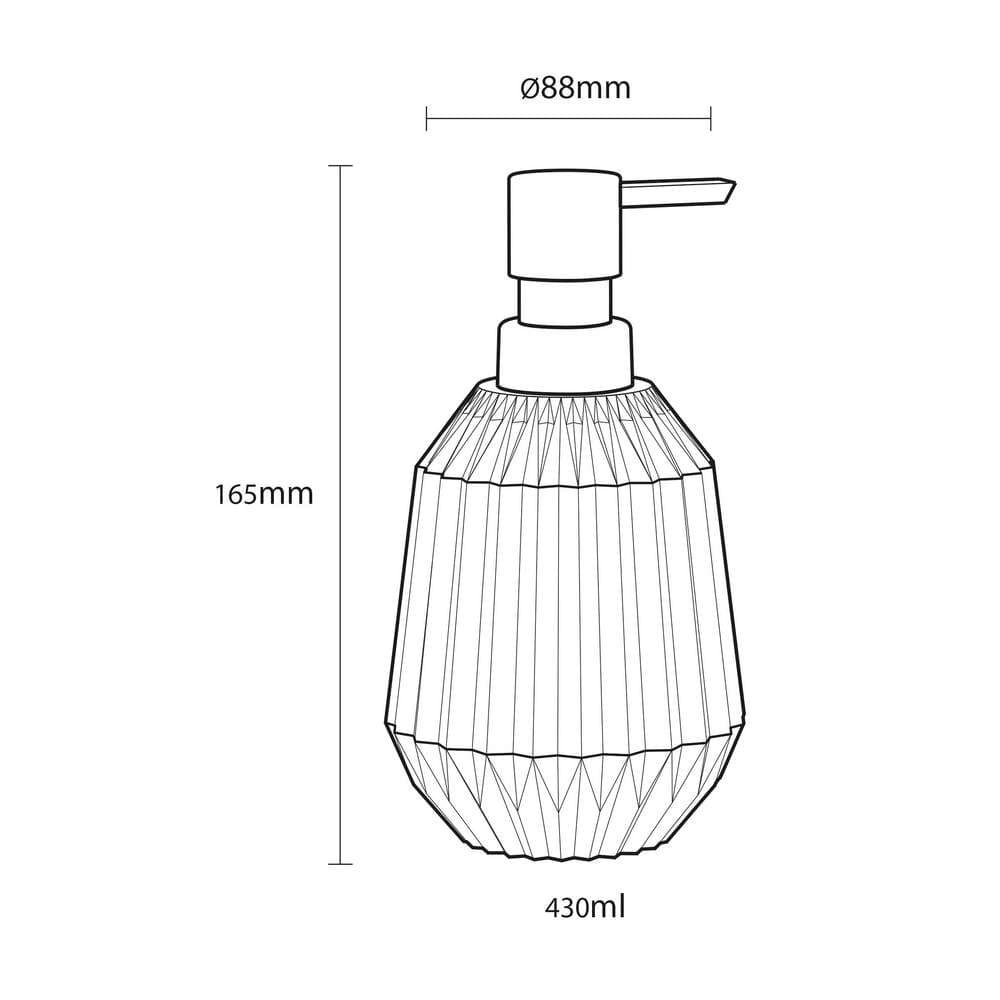 Ντισπένσερ Επικαθήμενο Sealskin Arte 362500219 Μαύρο 400ml - 6