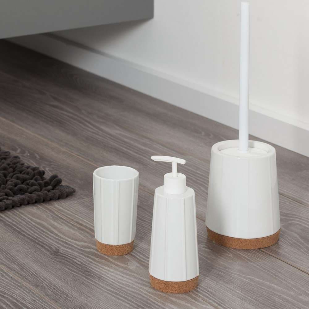 Ντισπένσερ Επικαθήμενο Sealskin Cork 362510210 Λευκό 350ml - 5