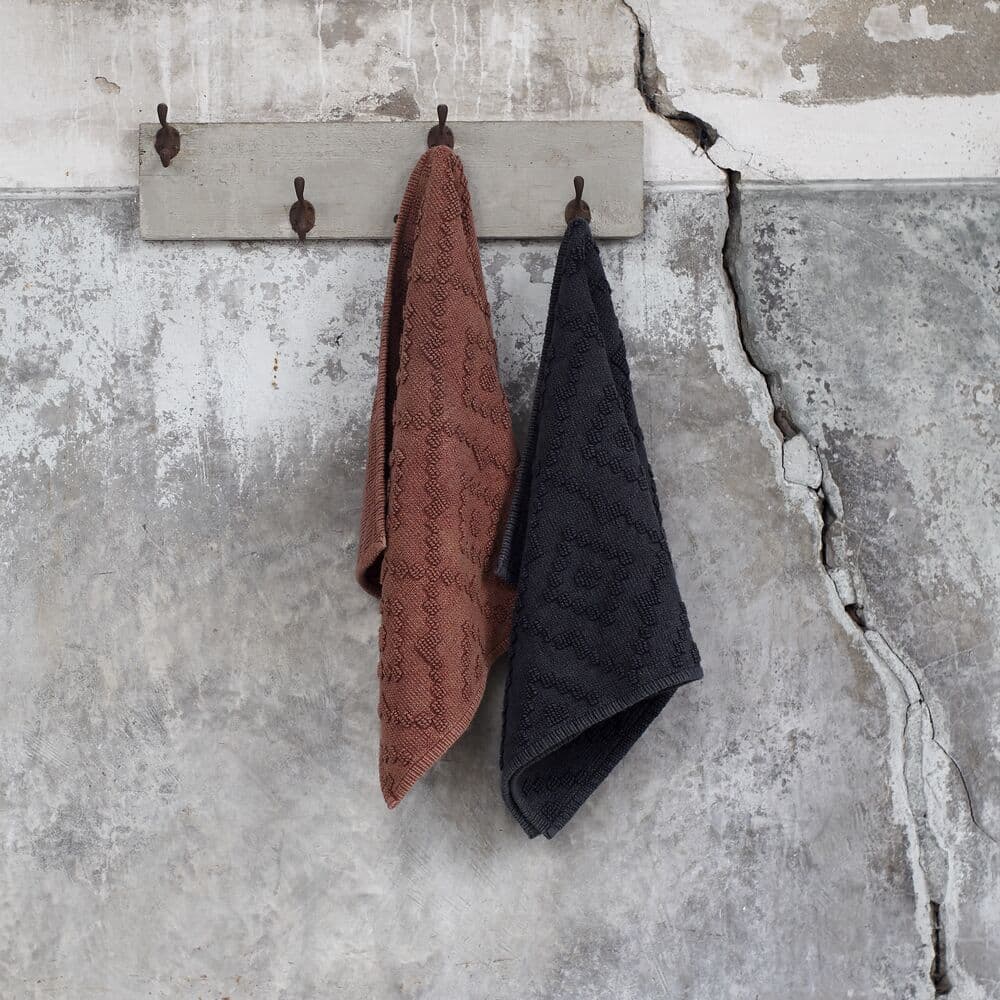 Πατάκι Μπάνιου Sealskin Aztec 800100 Σκούρο Ροζ 60x60cm - 7