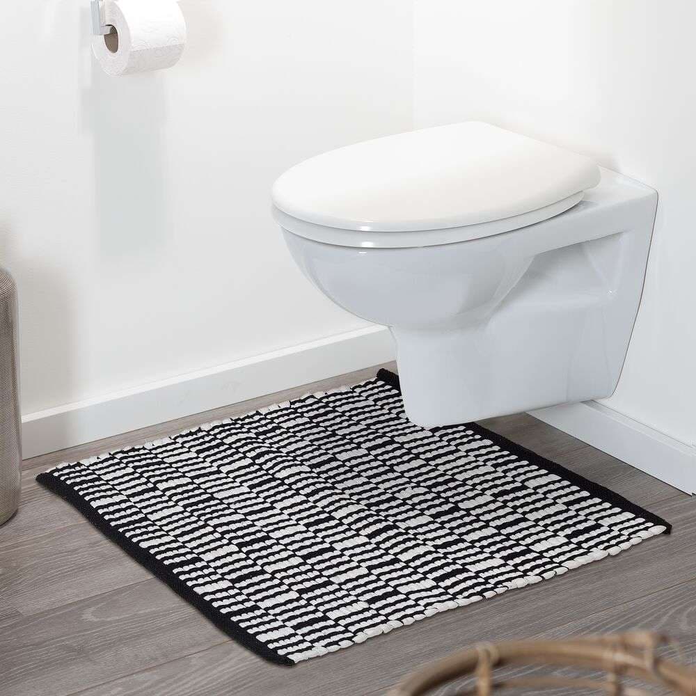 Πατάκι Μπάνιου Sealskin Bandra 800106 Μαύρο 60x60cm - 4