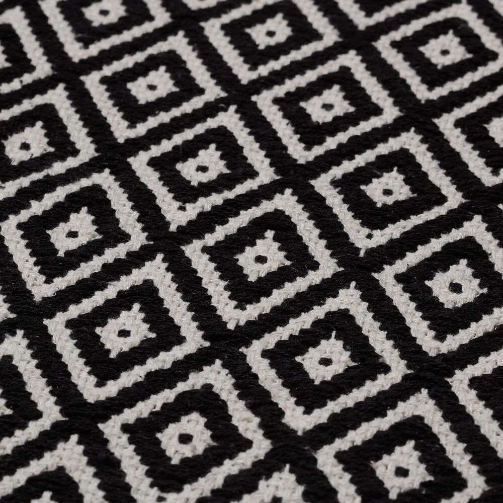 Πατάκι Μπάνιου Sealskin Trellis 800107 Μαύρο 60x60cm - 2