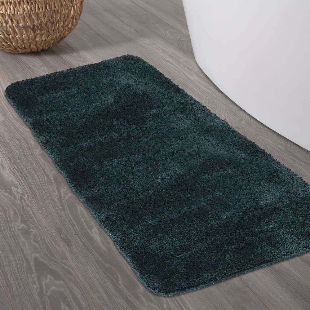 Πατάκι Μπάνιου Sealskin Angora 800117 Σκούρο Πράσινο 70x140cm - 3
