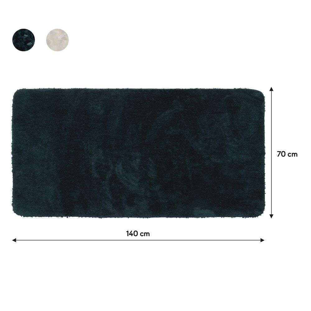 Πατάκι Μπάνιου Sealskin Angora 800117 Σκούρο Πράσινο 70x140cm - 6
