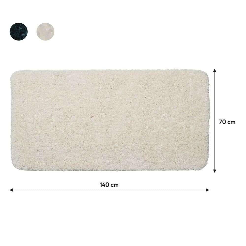 Πατάκι Μπάνιου Sealskin Angora 800118 Εκρού 70x140cm - 5