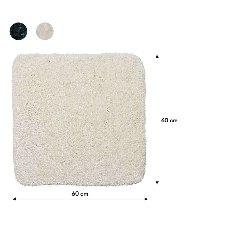 Πατάκι Μπάνιου Sealskin Angora 800122 Εκρού 60x60cm - 5