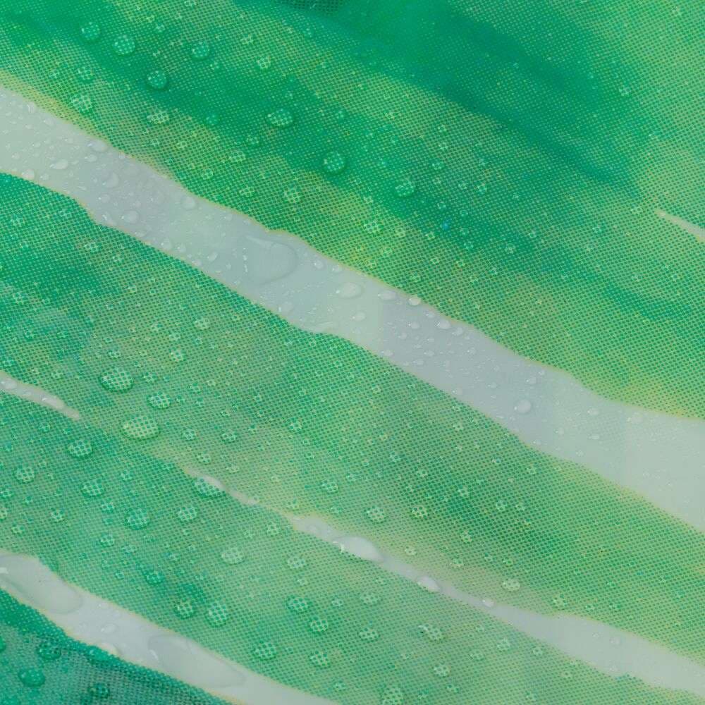 Κουρτίνα Μπάνιου Πλαστική Sealskin Leaves 800144 Πράσινο 180x200cm - 4