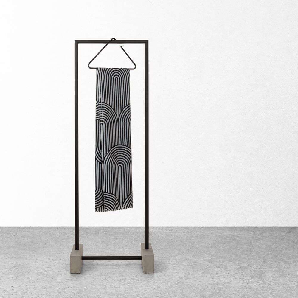 Κουρτίνα Μπάνιου Πλαστική Sealskin Brave 800148 Μαύρο 180x200cm - 6