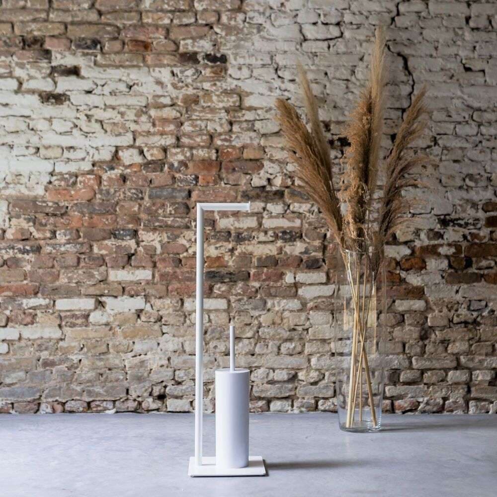 Χαρτοθήκη Επιδαπέδια & Πιγκάλ Sealskin Tube 2nd Version 800289 Λευκό Φ20x71cm - 3