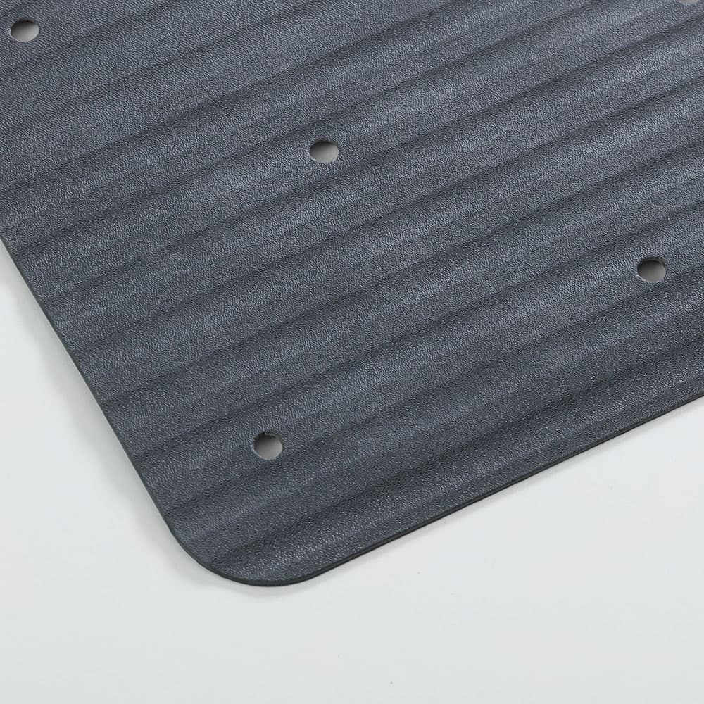 Αντιολισθητικό Πατάκι Μπάνιου Sealskin Ribb Hook 800621 Ανθρακί with Μαύρο 55x55cm - 3