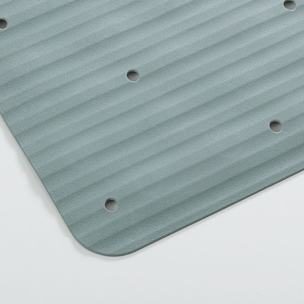 Αντιολισθητικό Πατάκι Μπάνιου Sealskin Ribb Hook 800625 Πράσινο with Μαύρο 40x70cm - 8