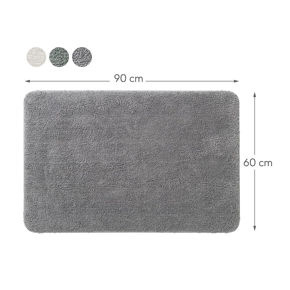 Πατάκι Μπάνιου Sealskin Cosima 800630 Γκρι 60x90cm - 5