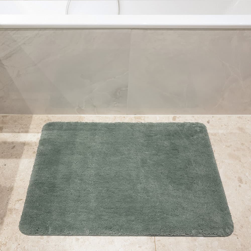 Πατάκι Μπάνιου Sealskin Cosima 800631 Πράσινο 60x90cm - 4