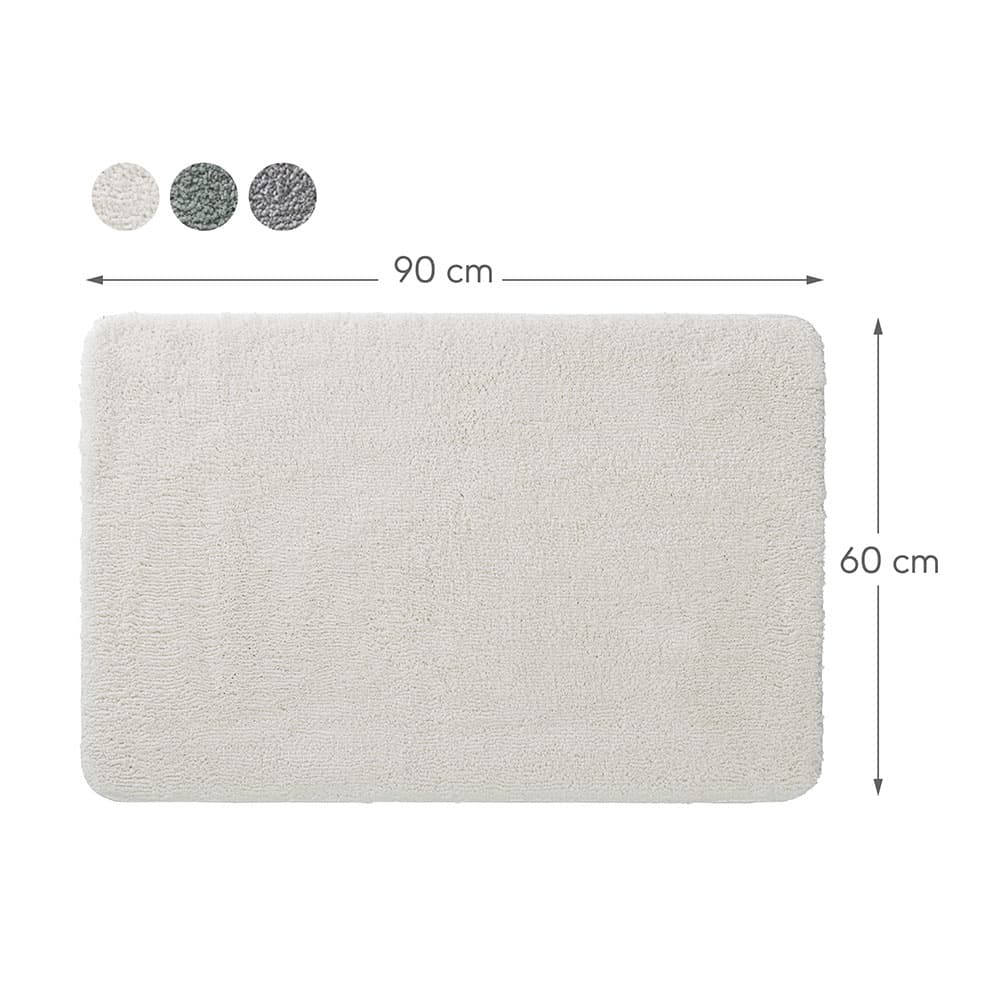 Πατάκι Μπάνιου Sealskin Cosima 800632 Εκρού 60x90cm - 5