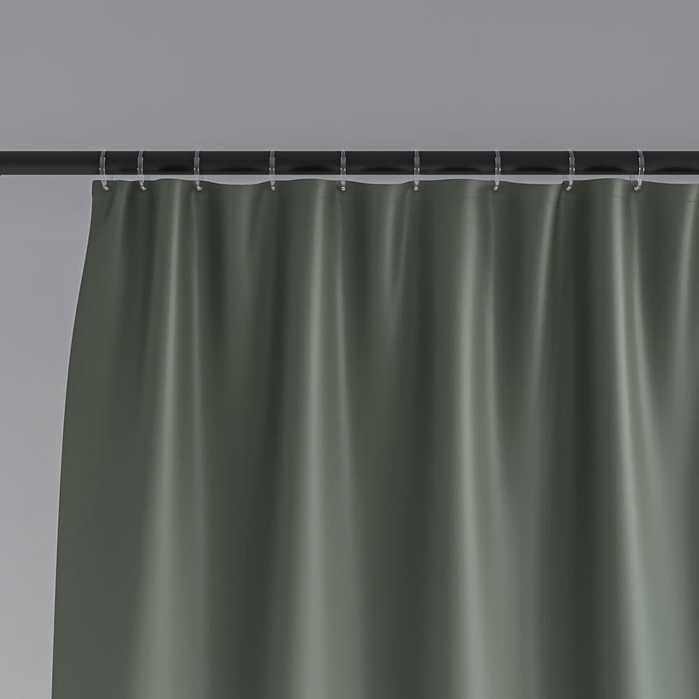 Κουρτίνα Μπάνιου Πλαστική Sealskin Cosima 800640 Πράσινο 180x200cm - 3