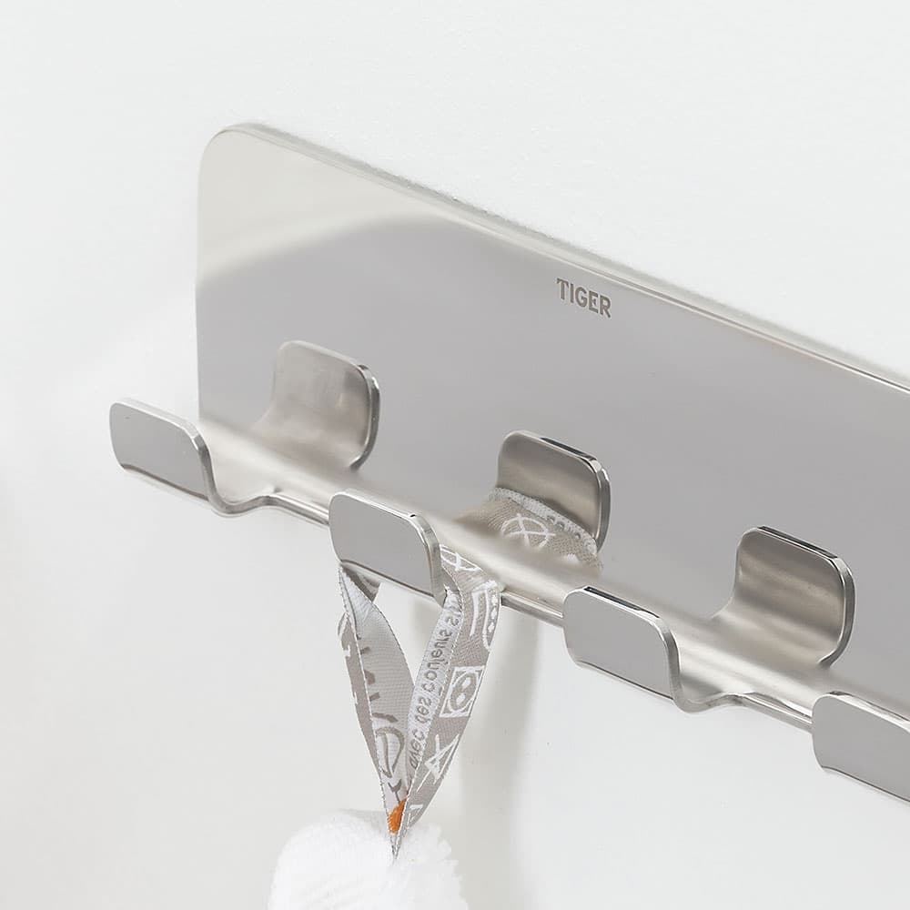 Άγκιστρο Τετραπλό Tiger Colar 1314730346 Inox γυαλιστερό 15,5x2x4,9cm - 4