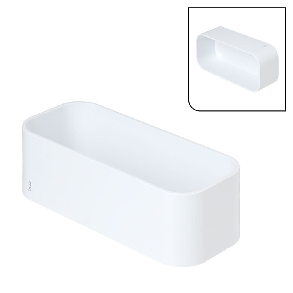 Σπογγοθήκη Tiger 2-Store 1500010146 Λευκό 25x11x8cm - 2