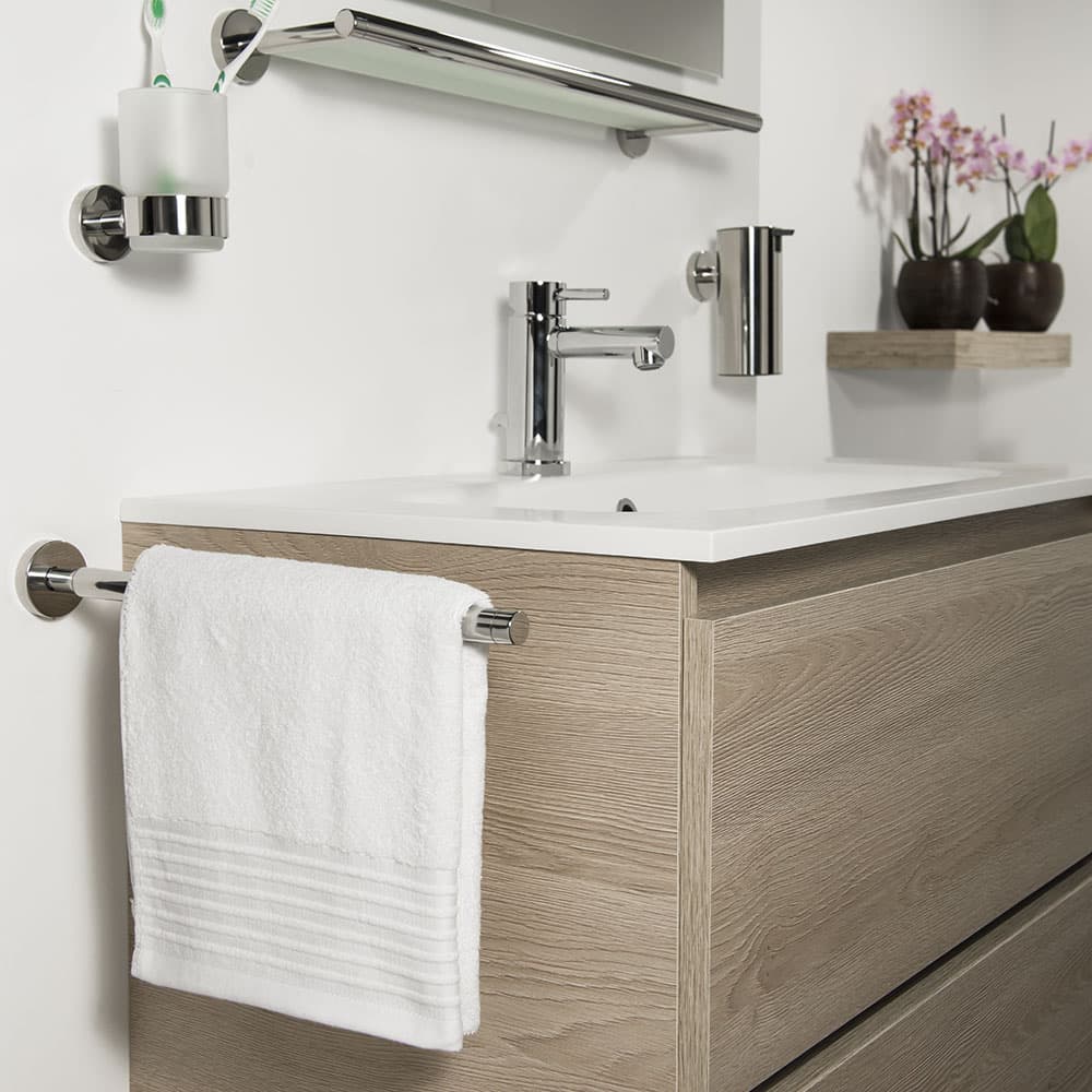 Πετσετοκρεμάστρα Τηλεσκοπική Tiger Boston 304230346 Inox γυαλιστερό 5x35x5cm - 3