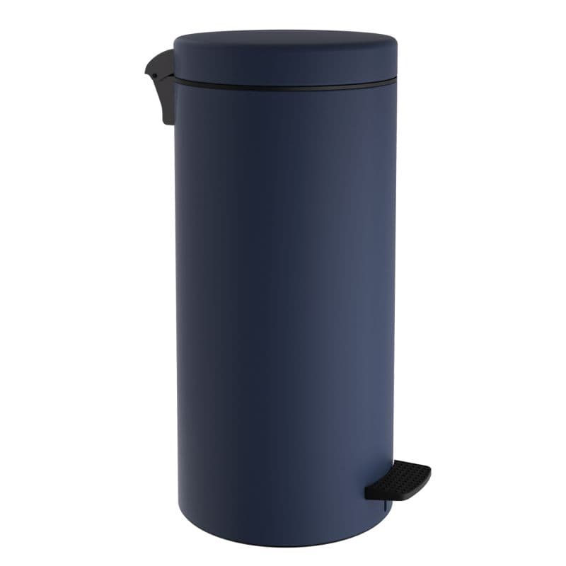 Χαρτοδοχείο Pam 20310-203 20lt soft close Matt Navy Blue Φ25x55cm