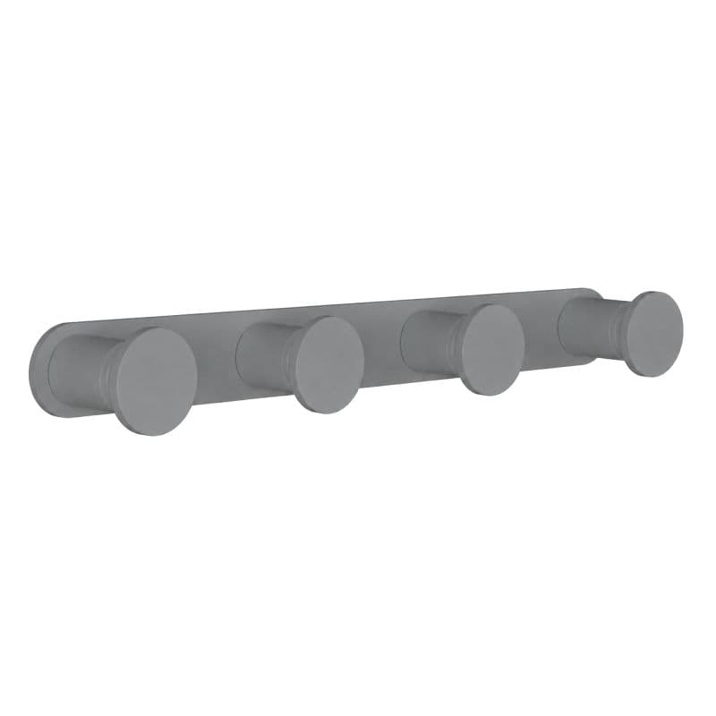 Άγκιστρο τετραπλό Pam 72-163 Matt Concrete Grey 24x3,5x2,5cm