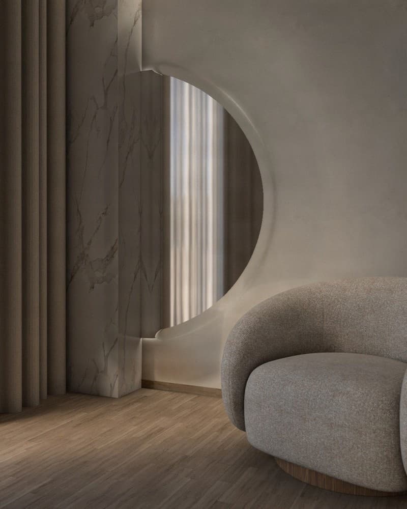 Καθρέπτης Επιδαπέδιος Project Mirrors Moon Φ180cm