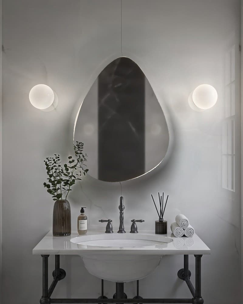Καθρέπτης μπάνιου Project Mirrors Rock 60x80cm