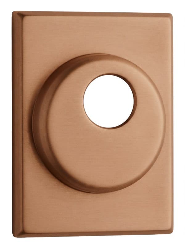 Επιστόμιο Ασφαλείας Θωρακισμένης Zogometal 296-50 Copper Aged 6,2x8,2cm