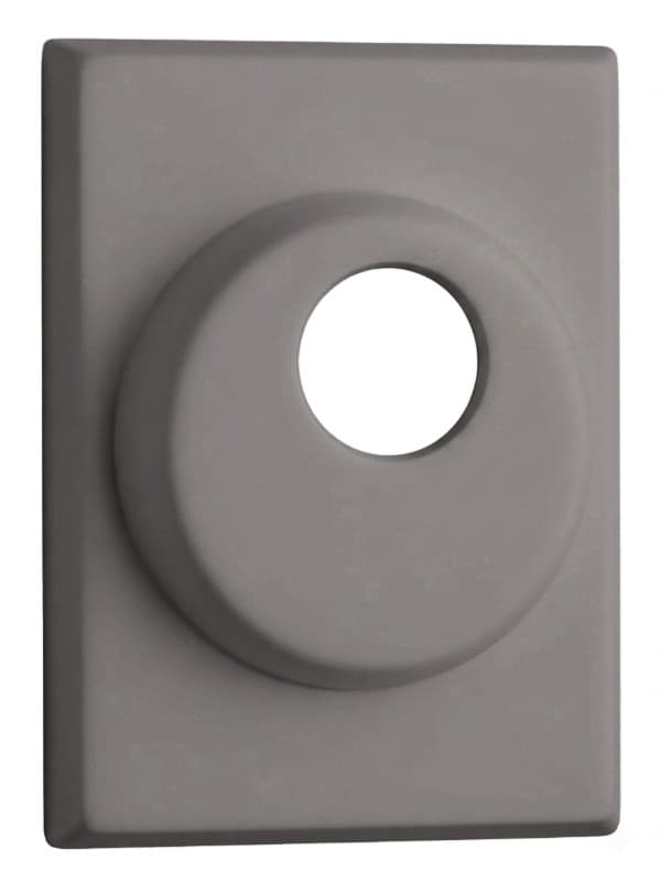 Επιστόμιο Ασφαλείας Θωρακισμένης Zogometal 296-50 Graphite Smoked 6,2x8,2cm