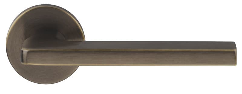Πόμολα Πόρτας με Ροζέτα Zogometal 350 Dark Bronze