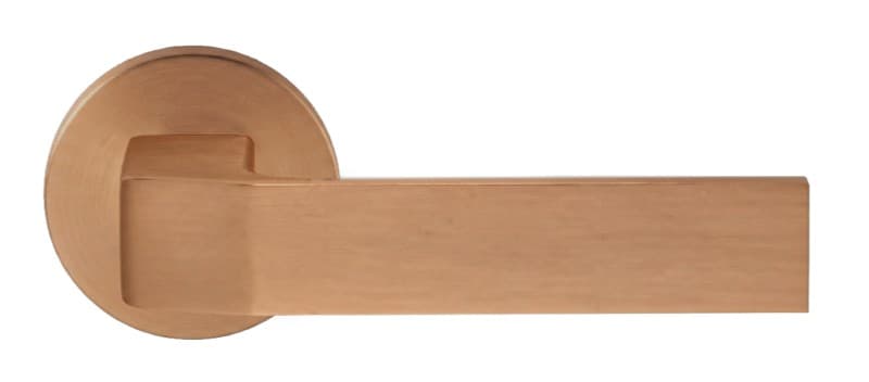 Πόμολα Πόρτας με Ροζέτα Zogometal 390 Copper Aged