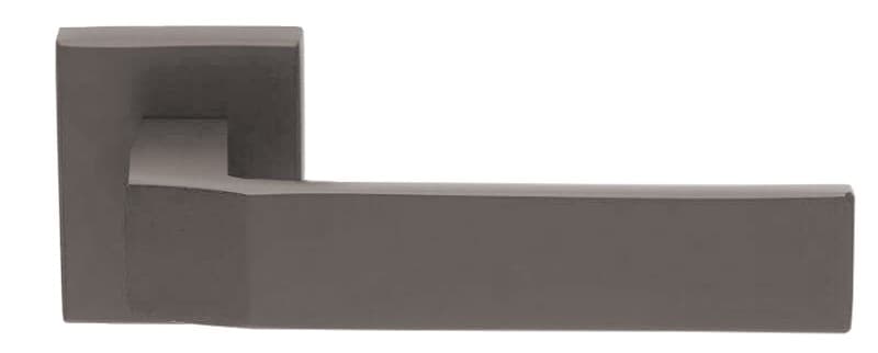 Πόμολα Πόρτας με Ροζέτα Zogometal 394 Graphite Smoked