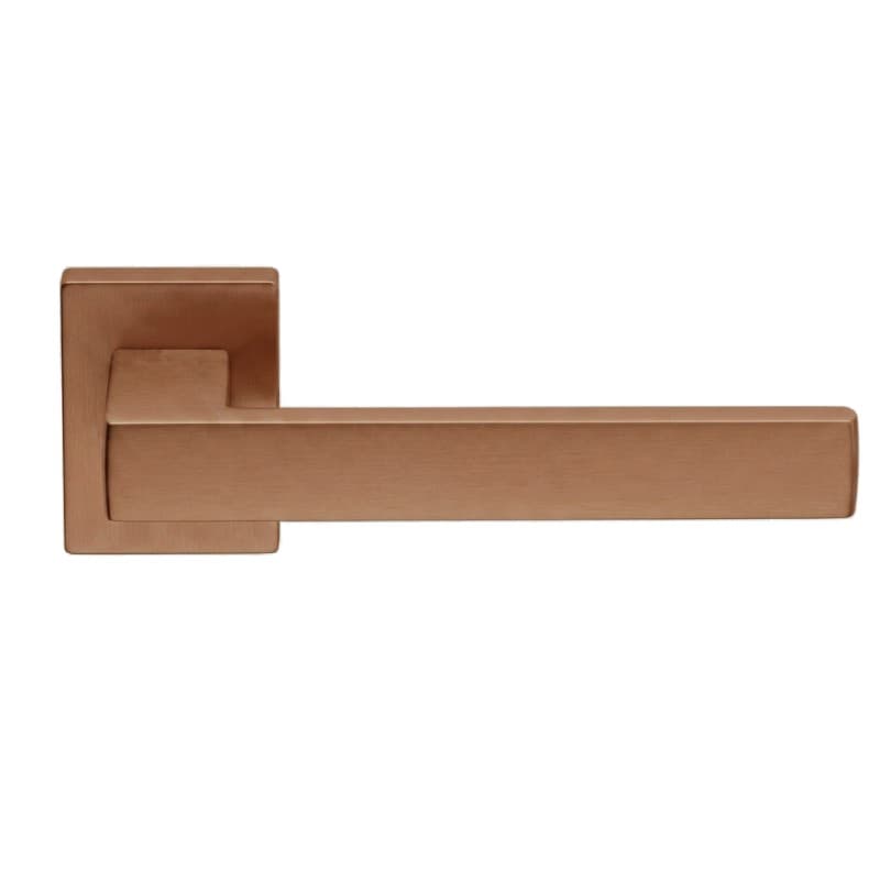 Πόμολα Πόρτας με Ροζέτα Zogometal 2034 Copper Aged