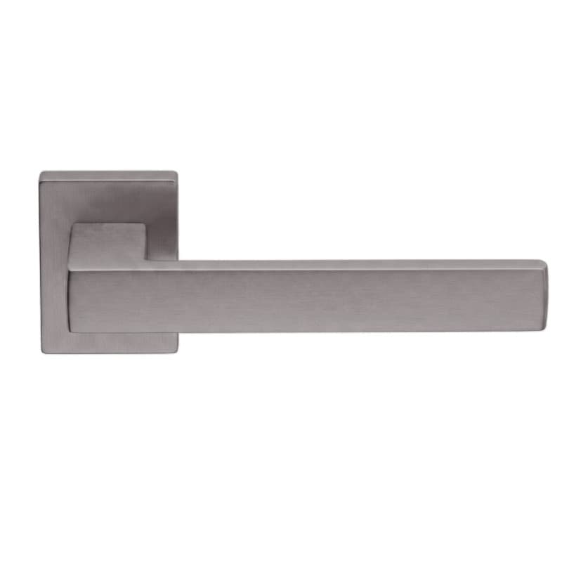 Πόμολα Πόρτας με Ροζέτα Zogometal 2034 Graphite Smoked