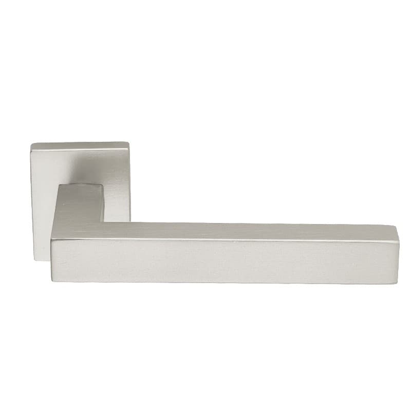 Πόμολα Πόρτας με Ροζέτα Zogometal 2234 Ματ Inox - 1