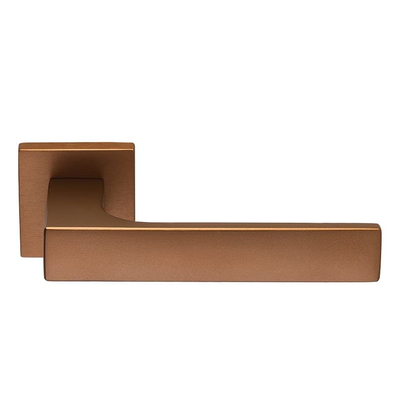 Πόμολα Πόρτας με Ροζέτα Zogometal 2252 Copper Aged