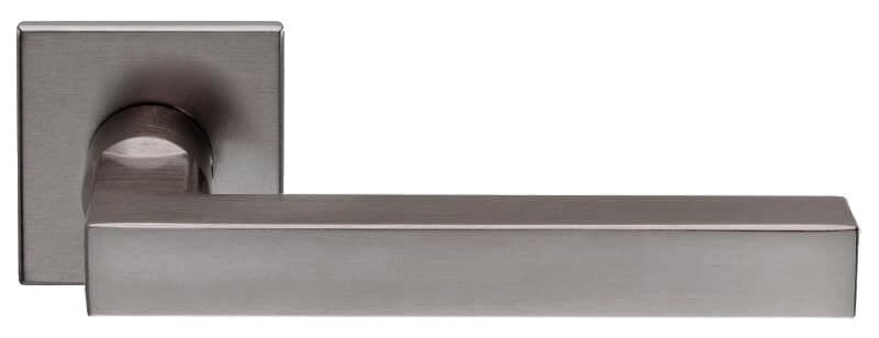 Πόμολα Πόρτας με Ροζέτα Zogometal 2292 Graphite Smoked