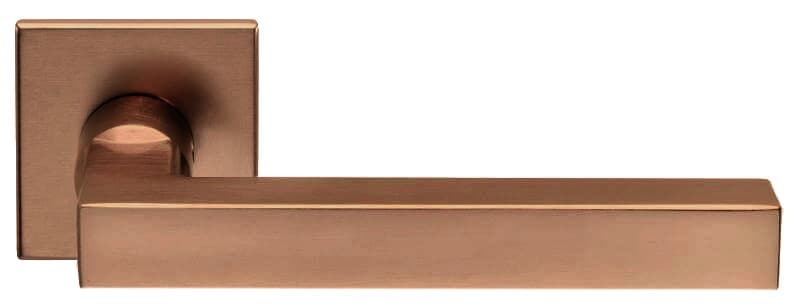 Πόμολα Πόρτας με Ροζέτα Zogometal 2296 Copper Aged