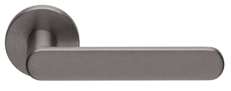 Πόμολα Πόρτας με Ροζέτα Zogometal 2891 Graphite Smoked