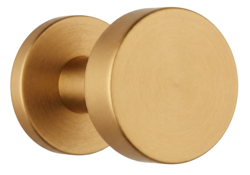 Πόμολα Πόρτας με Ροζέτα Zogometal 2991 Vintage Gold