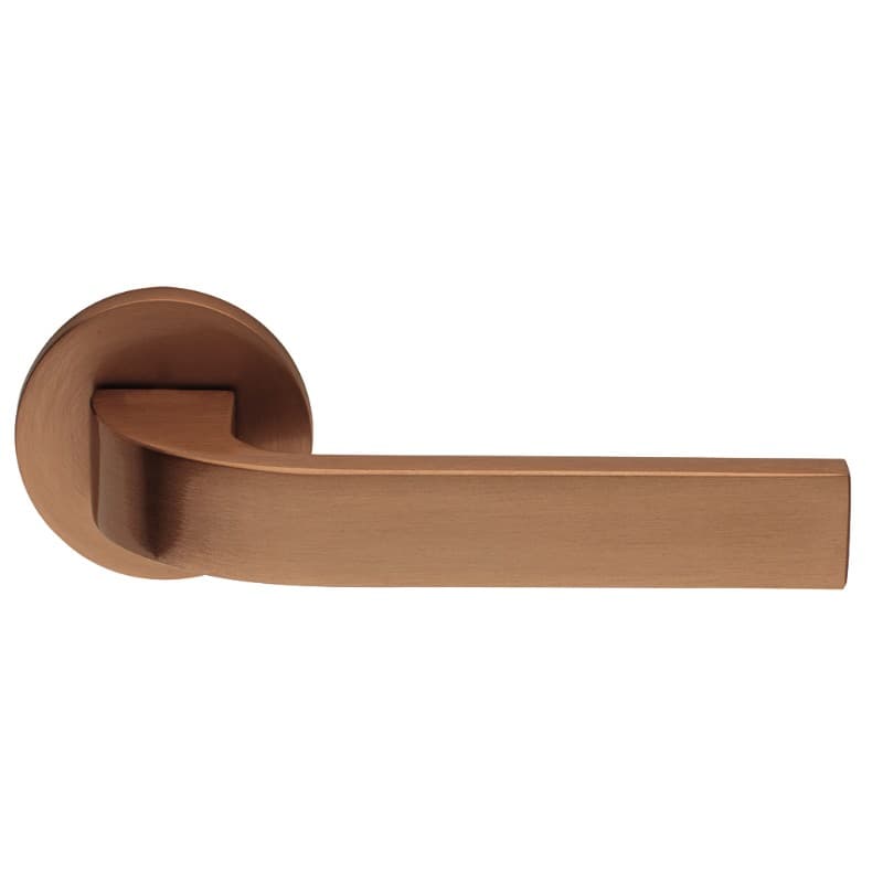 Πόμολα Πόρτας με Ροζέτα Zogometal 371 Copper Aged