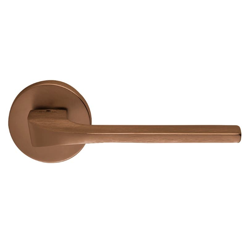 Πόμολα Πόρτας με Ροζέτα Zogometal 2081 Copper Aged