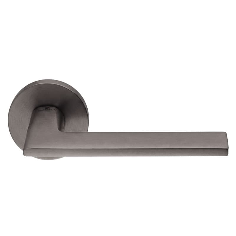 Πόμολα Πόρτας με Ροζέτα Zogometal 2110 Graphite Smoked