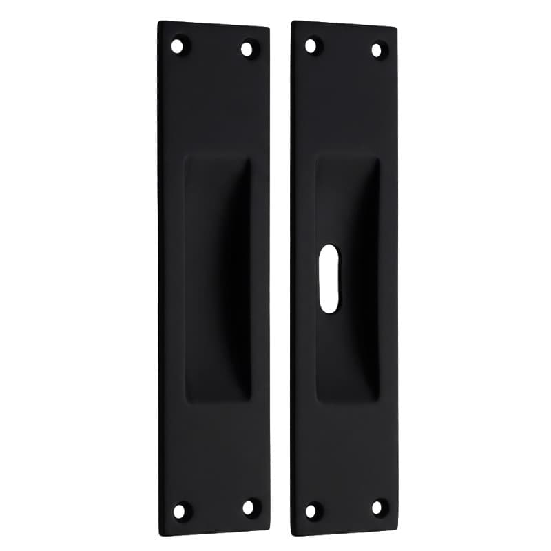 Χούφτα Συρόμενης Πόρτας Zogometal 230 Μαύρο 4x15,8cm