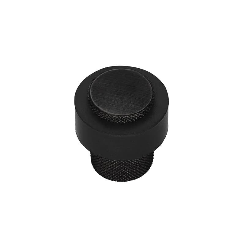 Στοπ Πόρτας Zogometal 5010 Ματ Μαύρο Φ2,5x3,9cm
