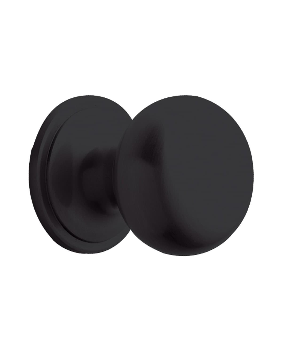 Μπουλ Εξώθυρας Zogometal 50 Ματ Μαύρο Φ49mm