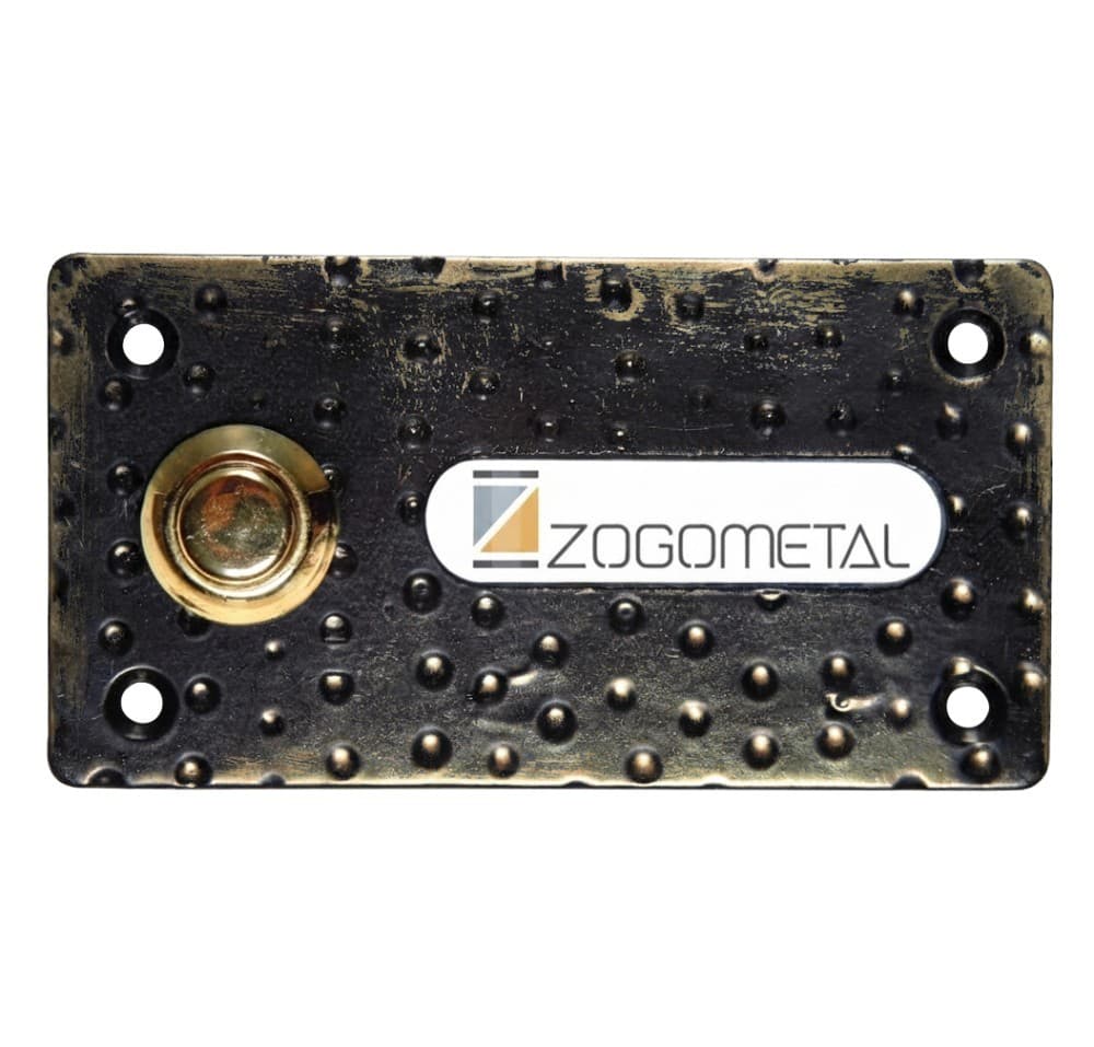 Κουδούνι Zogometal 225 10x5,4cm Νίκελ Αντικέ
