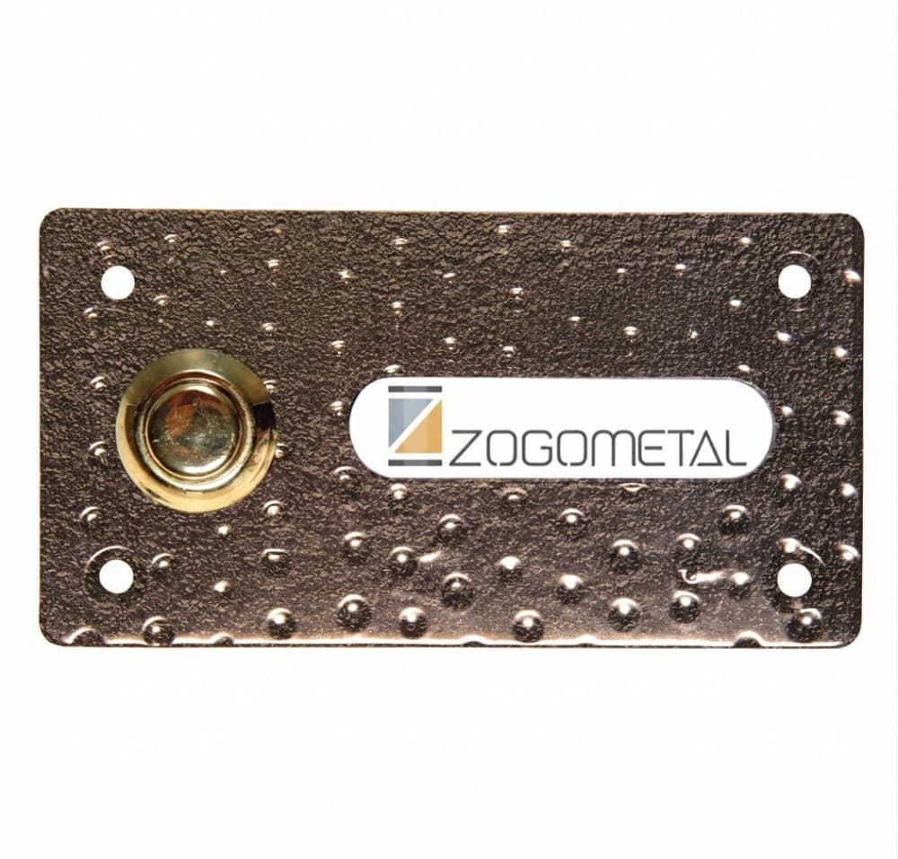 Κουδούνι Zogometal 225 10x5,4cm Αντικέ Σκουριά