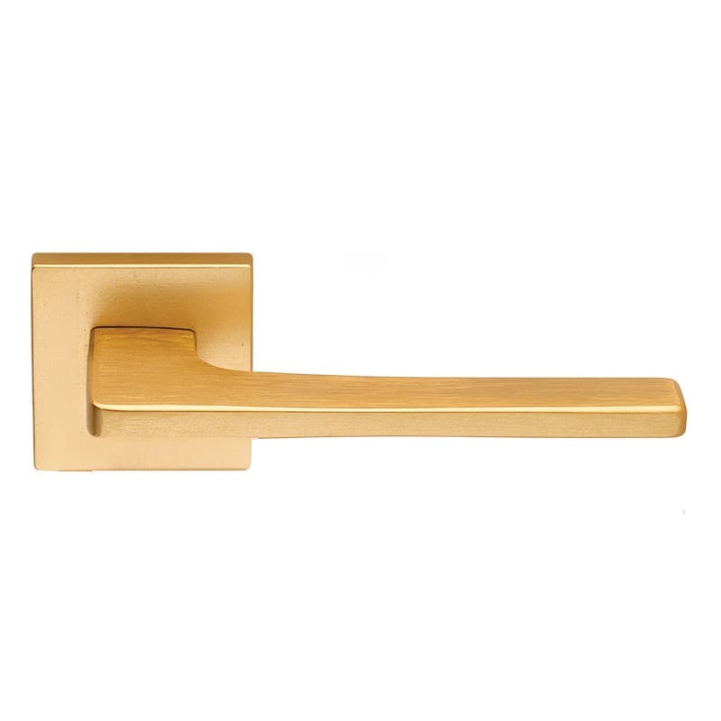 Πόμολα Πόρτας με Ροζέτα Zogometal 2846 Vintage Gold