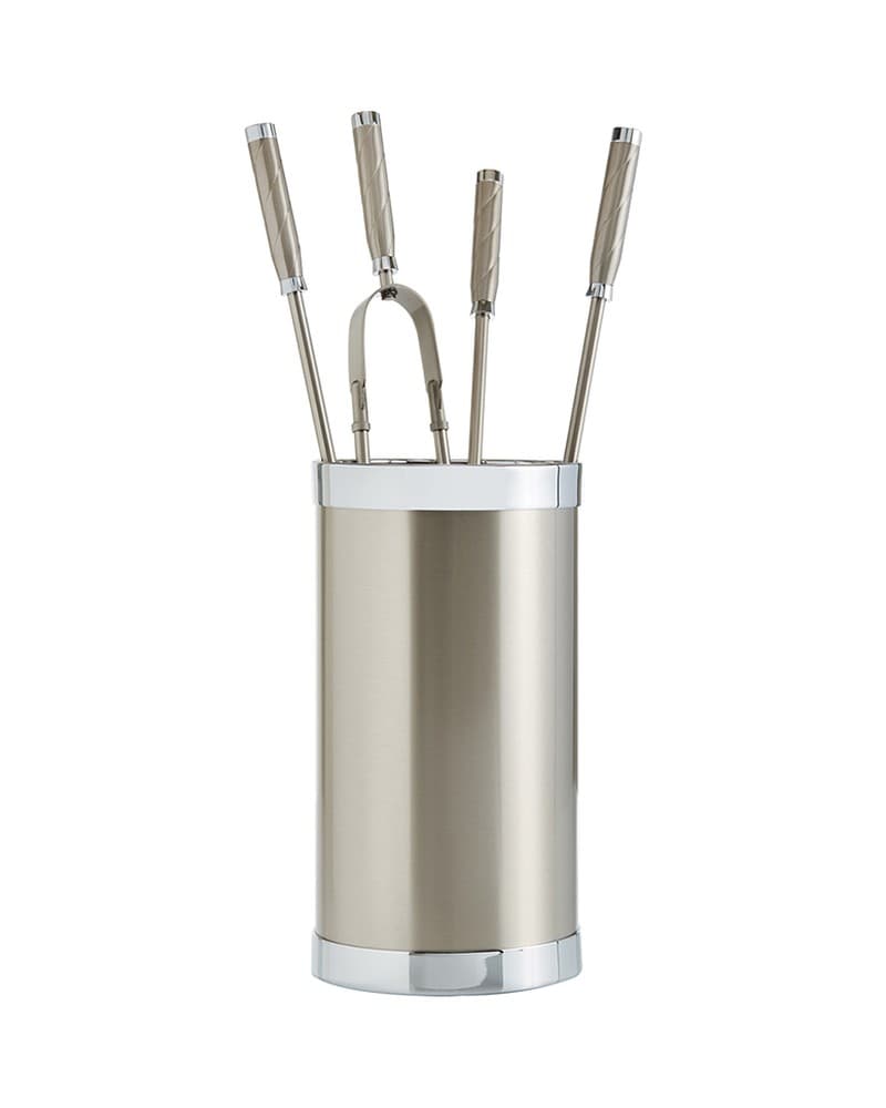 Σετ Εργαλείων Τζακιού σε Κουβά Zogometal K10-1195 Φ18x54cm