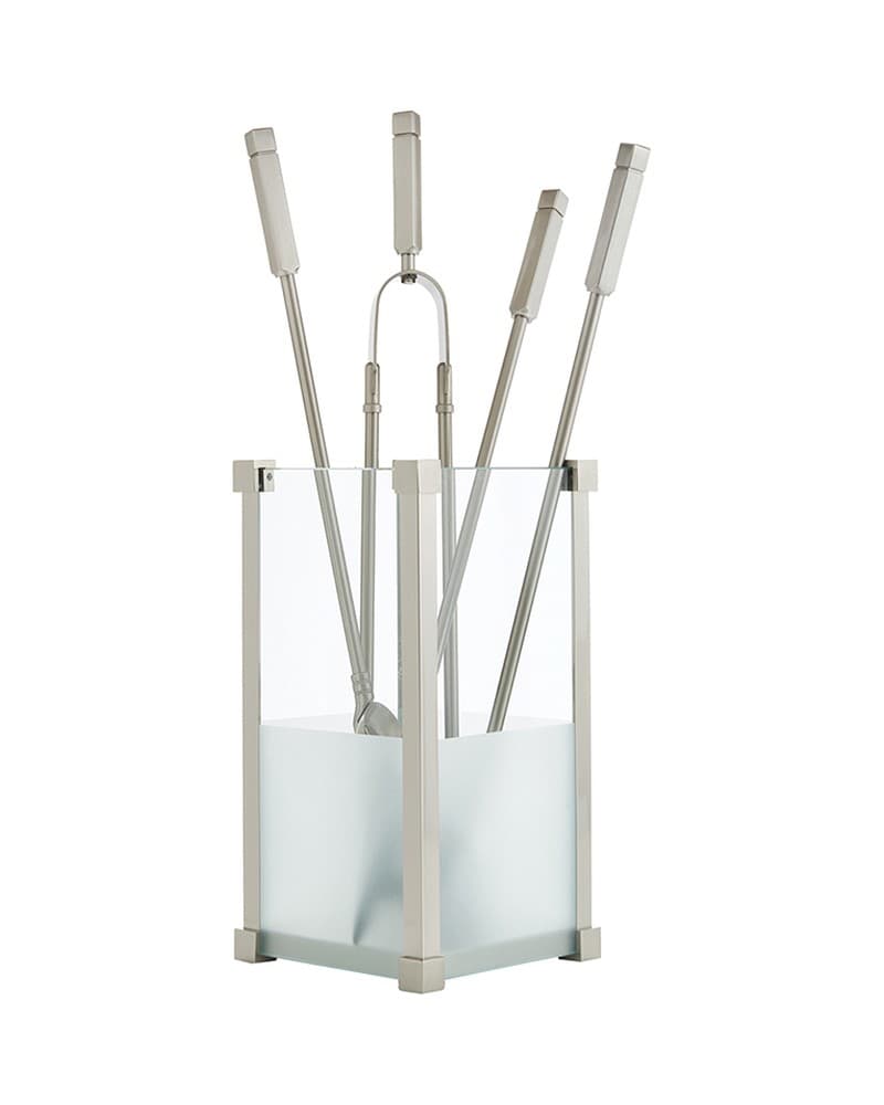 Σετ Εργαλείων Τζακιού σε Κουβά Zogometal K20-1215 17x17x54cm
